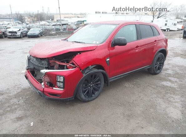 JA4APUAU4MU007017 2021 MITSUBISHI OUTLANDER SPORT Red 