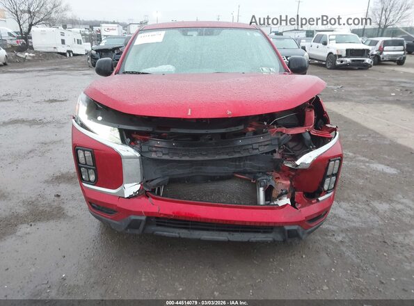 JA4APUAU4MU007017 2021 MITSUBISHI OUTLANDER SPORT Red 