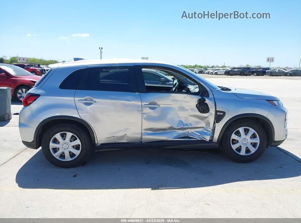 JA4APUAU6NU010051 2022 MITSUBISHI OUTLANDER SPORT Silver 