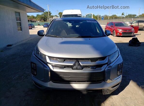 JA4APVAU0MU017940 2021 MITSUBISHI OUTLANDER Серебряный Вид спереди