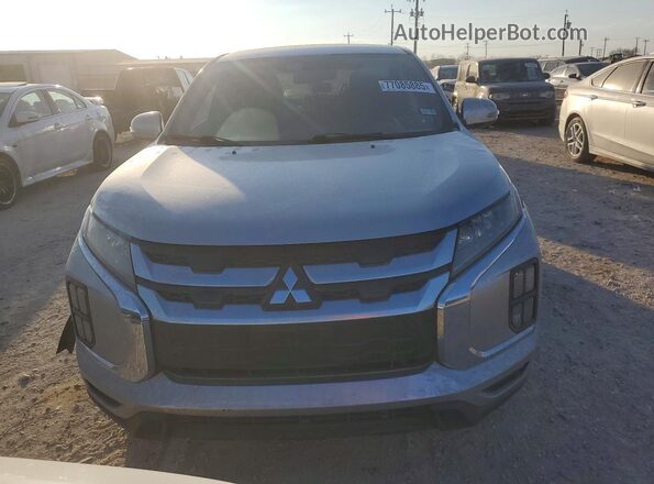 JA4APVAU2MU031855 2021 MITSUBISHI OUTLANDER Silver წინა ხედი