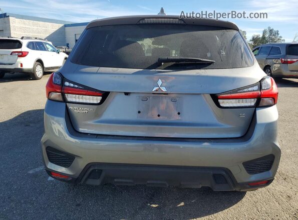 JA4APVAU2MU035601 2021 MITSUBISHI OUTLANDER Gray უკანა ხედი