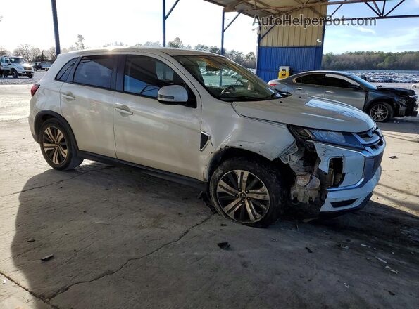 JA4APVAU4MU016001 2021 MITSUBISHI OUTLANDER Белый Передняя правая четверть