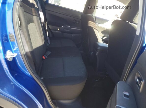 JA4APVAU4MU021392 2021 MITSUBISHI OUTLANDER Blue Вид задньої частини салону