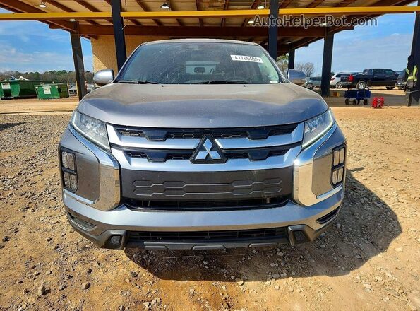 JA4APVAU6MU004626 2021 MITSUBISHI OUTLANDER Gray Widok z tyłu