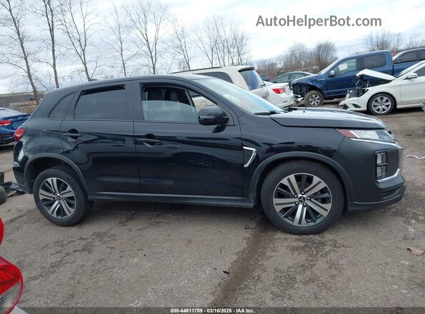 JA4APVAU6NU014297 2022 MITSUBISHI OUTLANDER SPORT Black Սալոնի 360 աստիճան տեսք