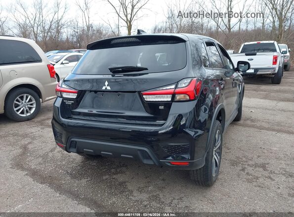 JA4APVAU6NU014297 2022 MITSUBISHI OUTLANDER SPORT Black Հետևի աջ
