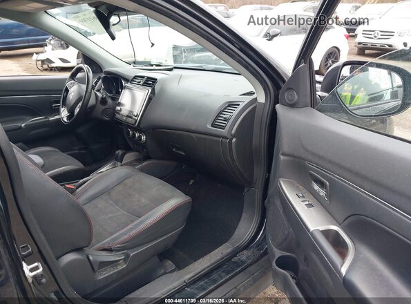 JA4APVAU6NU014297 2022 MITSUBISHI OUTLANDER SPORT Black Սալոնի դիմացի տեսք