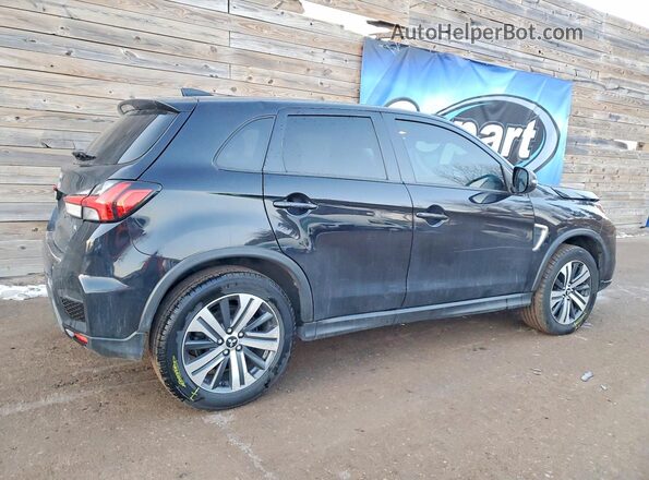 JA4APVAU7MU013934 2021 MITSUBISHI OUTLANDER Black უკანა მარჯვენა