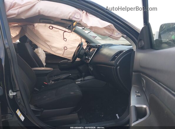 JA4APVAU9MU013384 2021 MITSUBISHI OUTLANDER SPORT Black Widok wnętrza z przodu