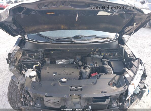 JA4APVAU9MU013384 2021 MITSUBISHI OUTLANDER SPORT Black Widok z tyłu