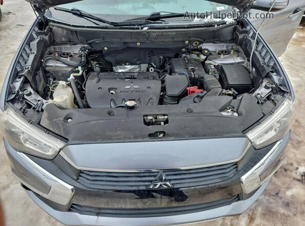 JA4AR4AW6HZ021117 2017 MITSUBISHI OUTLANDER Gray Widok komory silnika