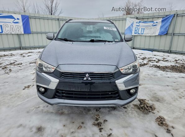 JA4AR4AW6HZ021117 2017 MITSUBISHI OUTLANDER Gray Widok z przodu
