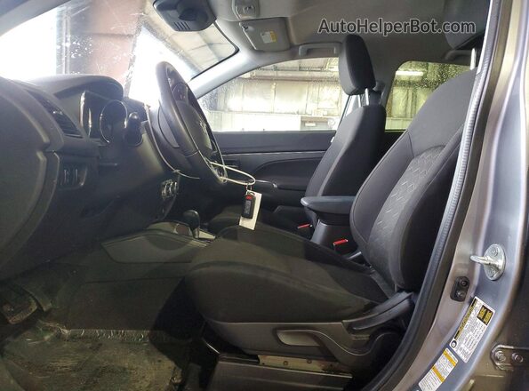 JA4ARUAU3MU017922 2021 MITSUBISHI OUTLANDER Charcoal Vista interior delantera