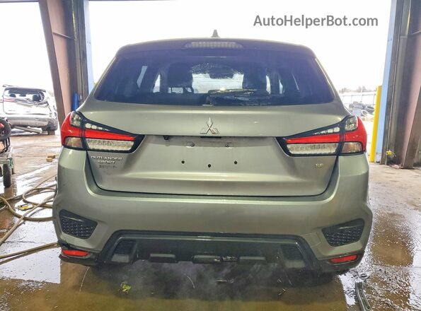 JA4ARUAU3MU017922 2021 MITSUBISHI OUTLANDER Charcoal Vista trasera