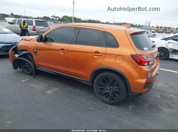 JA4ARUAU4MU001499 2021 MITSUBISHI OUTLANDER SPORT Orange 