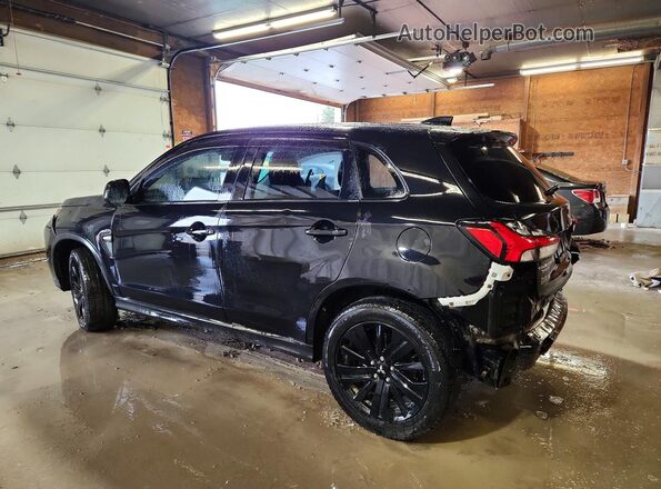 JA4ARUAU7MU009919 2021 MITSUBISHI OUTLANDER Черный Задняя левая четверть