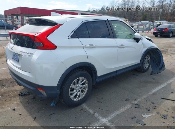JA4AS3AA5KZ002603 2019 MITSUBISHI ECLIPSE CROSS White Задня права чверть