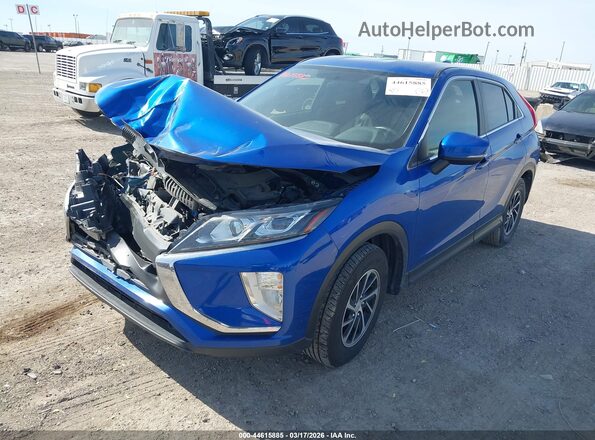 JA4AS3AA8LZ034124 2020 MITSUBISHI ECLIPSE CROSS Blue Vista tres cuartos delantera izquierda