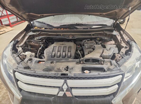 JA4AT3AA3KZ030803 2019 MITSUBISHI ECLIPSE Brown Vista del compartimento del motor
