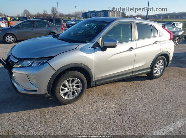 JA4AT3AA9KZ040266 2019 MITSUBISHI ECLIPSE CROSS Silver Vista tres cuartos delantera izquierda