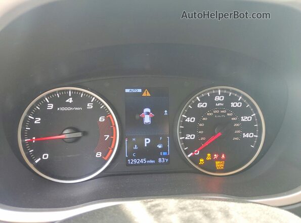 JA4AT3AA9LZ026336 2020 MITSUBISHI ECLIPSE Silver Instrument cluster view