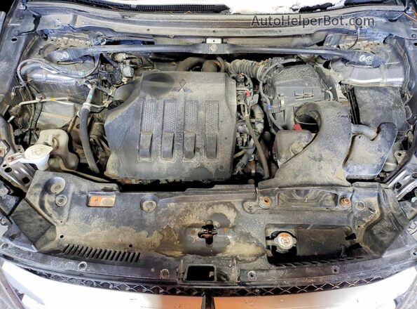 JA4AT3AAXKZ003307 2019 MITSUBISHI ECLIPSE Gray Vista del compartimento del motor