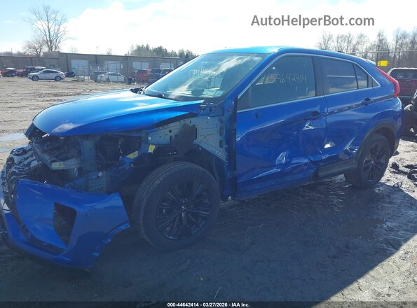 JA4AT4AA3KZ011061 2019 MITSUBISHI ECLIPSE CROSS Blue Vista tres cuartos delantera izquierda