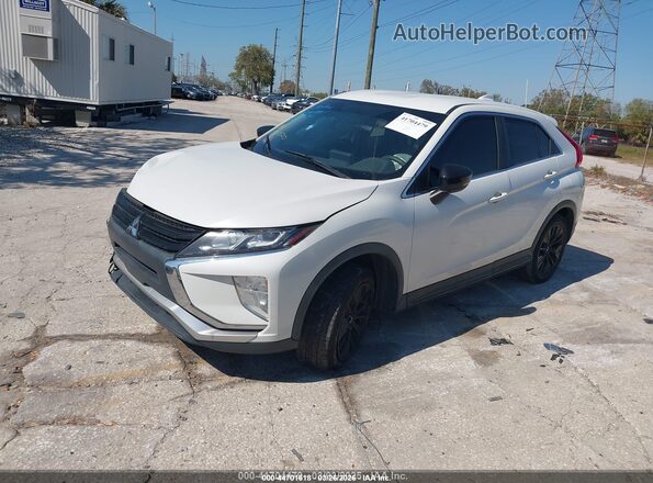 JA4AT4AA7JZ070340 2018 MITSUBISHI ECLIPSE CROSS White Vista tres cuartos delantera izquierda
