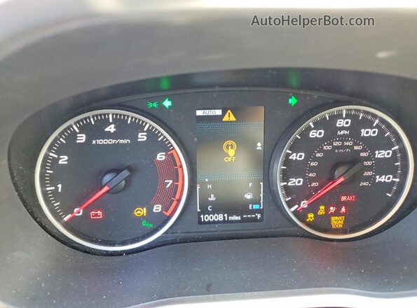 JA4AT5AA5JZ062159 2018 MITSUBISHI ECLIPSE Black Вид щитка приладів