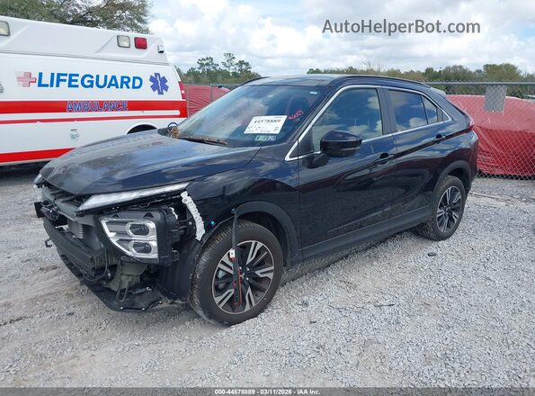 JA4ATWAA2SZ012004 2025 MITSUBISHI ECLIPSE CROSS Black Vista tres cuartos delantera izquierda