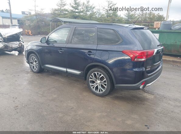 JA4AZ3A3XGZ005176 2016 MITSUBISHI OUTLANDER Dark Blue Trasero izquierdo