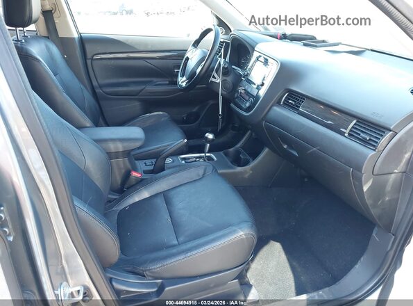 JA4JZ4AX0GZ025302 2016 MITSUBISHI OUTLANDER Gray Սալոնի դիմացի տեսք
