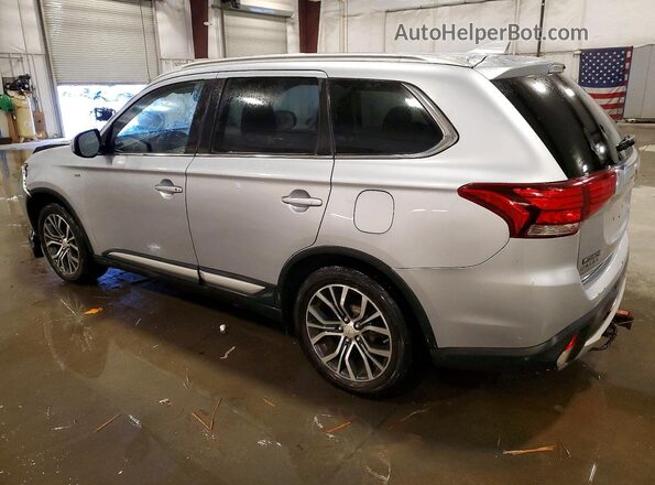 JA4JZ4AX1HZ031871 2017 MITSUBISHI OUTLANDER Silver Trasero izquierdo