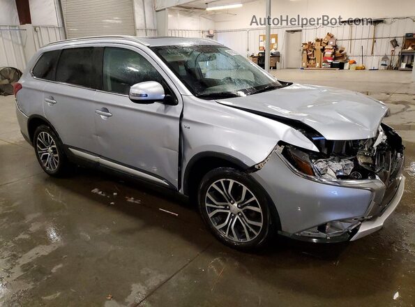 JA4JZ4AX1HZ031871 2017 MITSUBISHI OUTLANDER Silver Delantero derecho