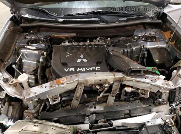 JA4JZ4AX1HZ031871 2017 MITSUBISHI OUTLANDER Silver Vista del compartimento del motor