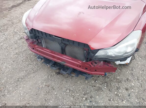 JF1GJAF64GH007693 2016 SUBARU IMPREZA Red Front view