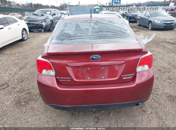 JF1GJAF64GH007693 2016 SUBARU IMPREZA Red 