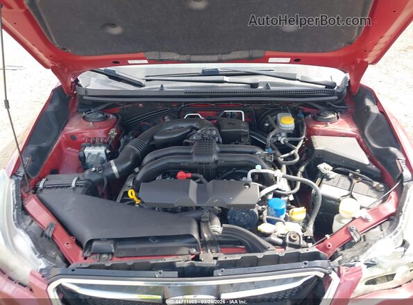JF1GPAA60G8273167 2016 SUBARU IMPREZA Burgundy Rear view