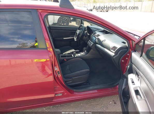 JF1GPAA60G8273167 2016 SUBARU IMPREZA Burgundy Front interior view