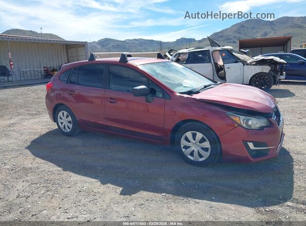 JF1GPAA60G8273167 2016 SUBARU IMPREZA Burgundy Rear interior view