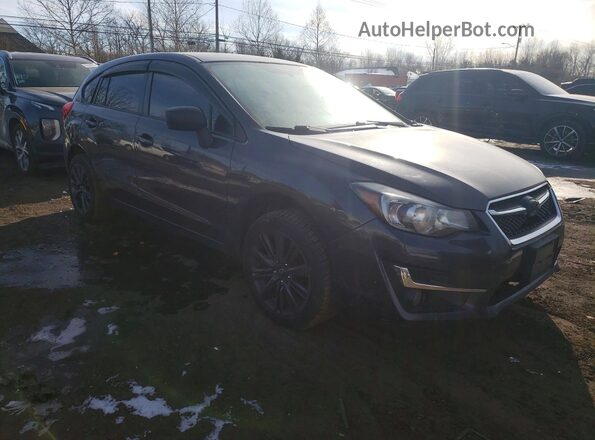 JF1GPAA61G9244464 2016 SUBARU IMPREZA Charcoal Przód prawy