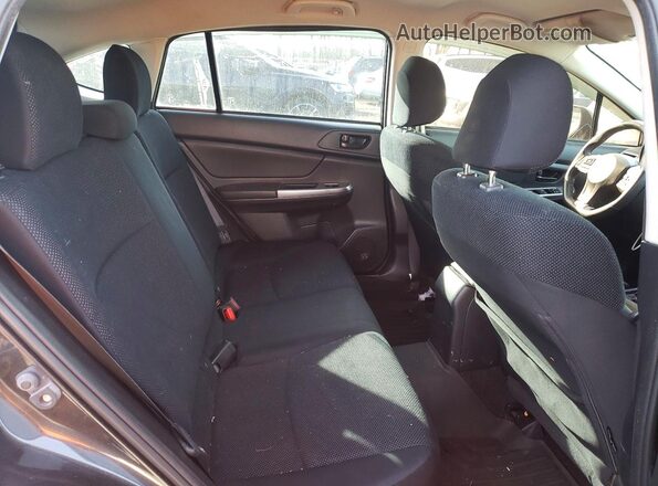 JF1GPAA61G9244464 2016 SUBARU IMPREZA Charcoal Widok tylnych siedzeń