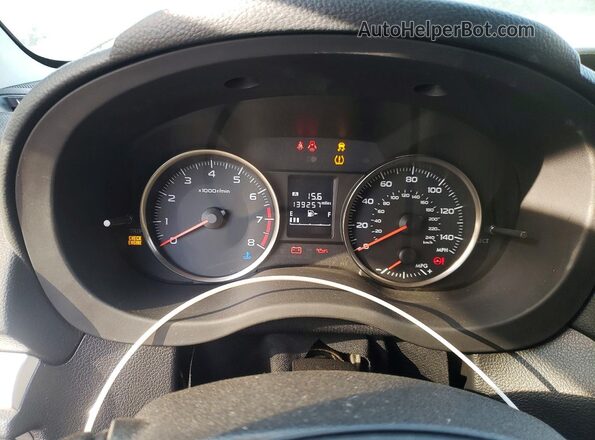 JF1GPAA61G9244464 2016 SUBARU IMPREZA Charcoal Widok zestawu wskaźników