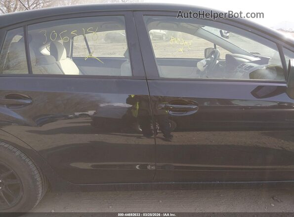JF1GPAA65G8306518 2016 SUBARU IMPREZA Black Rear interior view