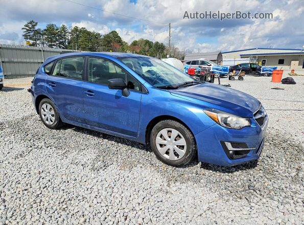 JF1GPAA6XGH285911 2016 SUBARU IMPREZA Blue Delantero derecho