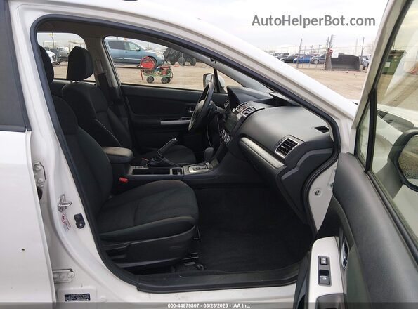JF1GPAB66G8301679 2016 SUBARU IMPREZA White წინა სალონის ხედი