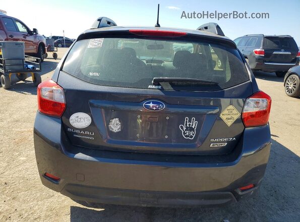 JF1GPAP65G9297322 2016 SUBARU IMPREZA Gray Widok z tyłu
