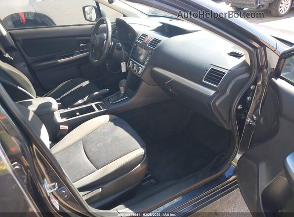 JF1GPAS6XG8208518 2016 SUBARU IMPREZA Gray Widok wnętrza z przodu