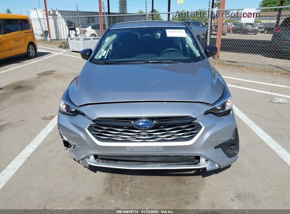 JF1GUABC0S8240823 2025 SUBARU IMPREZA Серебряный Вид задней части салона